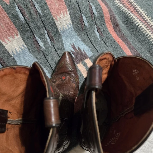 Dan Post Blue Bird Womens Cowboy Boots Size 8. Great Condition! - Picture 7 of 13